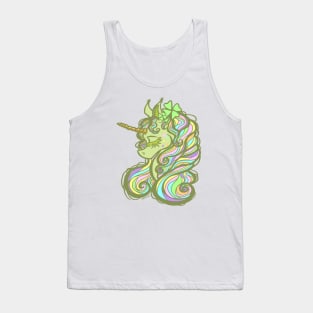 St Patrick's Day Unicorn Tank Top